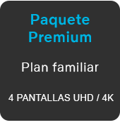 Paquete Premium Plan familiar