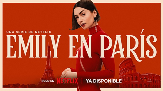 Emily en París en Netflix con Telmex