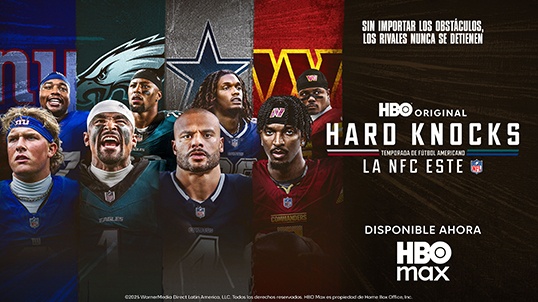 Hard knocks en HBO Max con Telmex