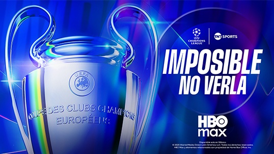 UCL en HBO Max con Telmex