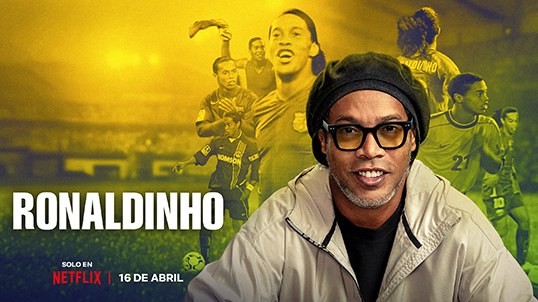 Ronaldinho en Netflix con Telmex