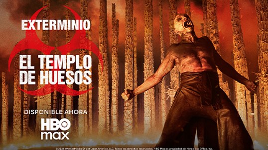 Exterminio el templo de los huesos en HBO Max con Telmex