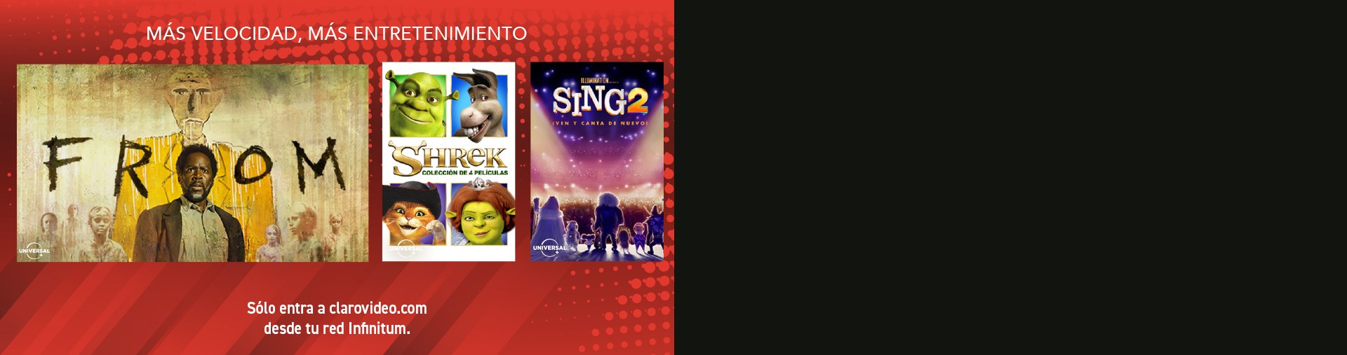 Entra a Claro video y disfruta de tus series y películas favoritas.