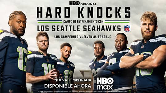 Hard knocks en HBO Max con Telmex