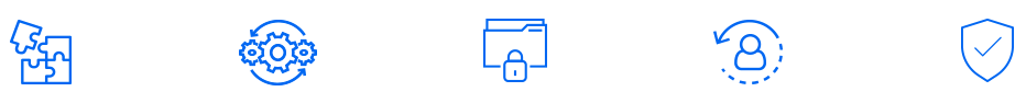iconos ilustrativos de herramientas digitales